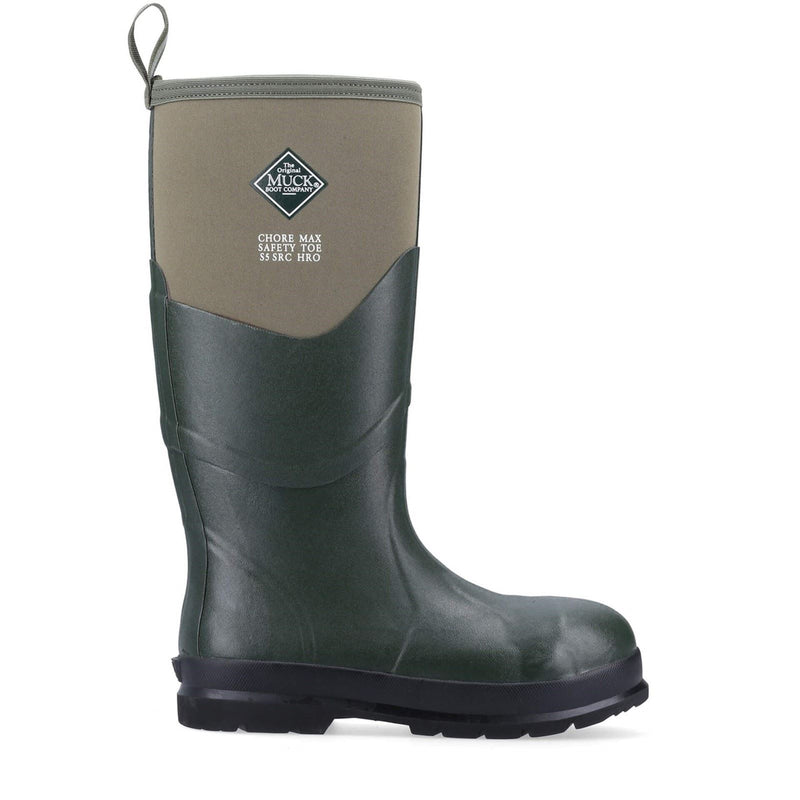Muck Boots Chore Max S5 Bottes En Caoutchouc Avec Doublure En Mousse.
