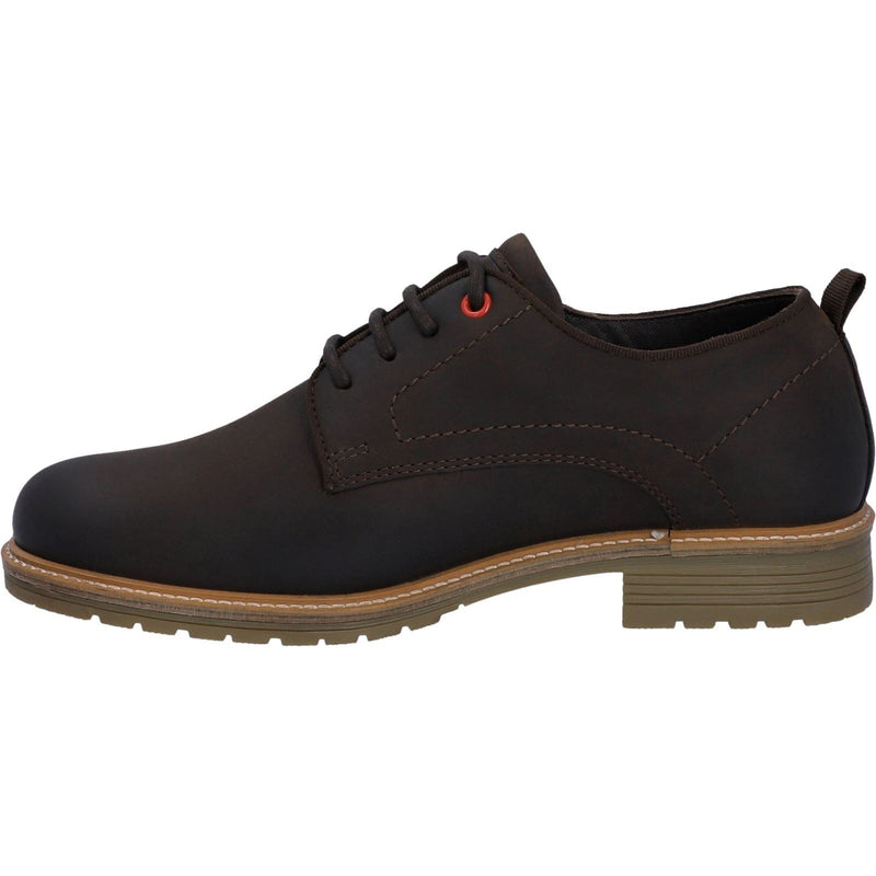 Hunter Jura Chaussures En Cuir Marron À Lacets Pour Homme