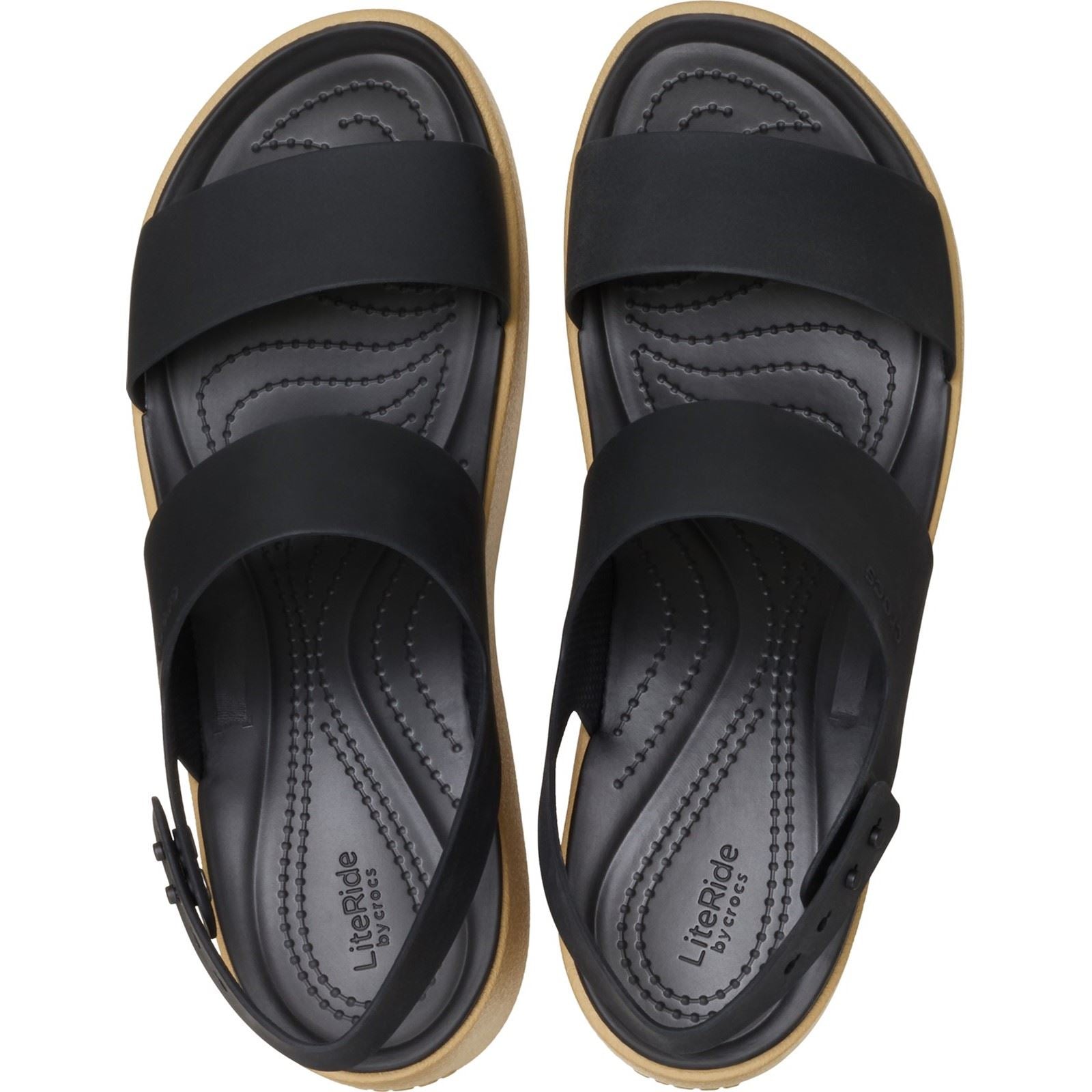 Crocs Brooklyn Sky Sandales Eva Femmes Noires/Cashaw