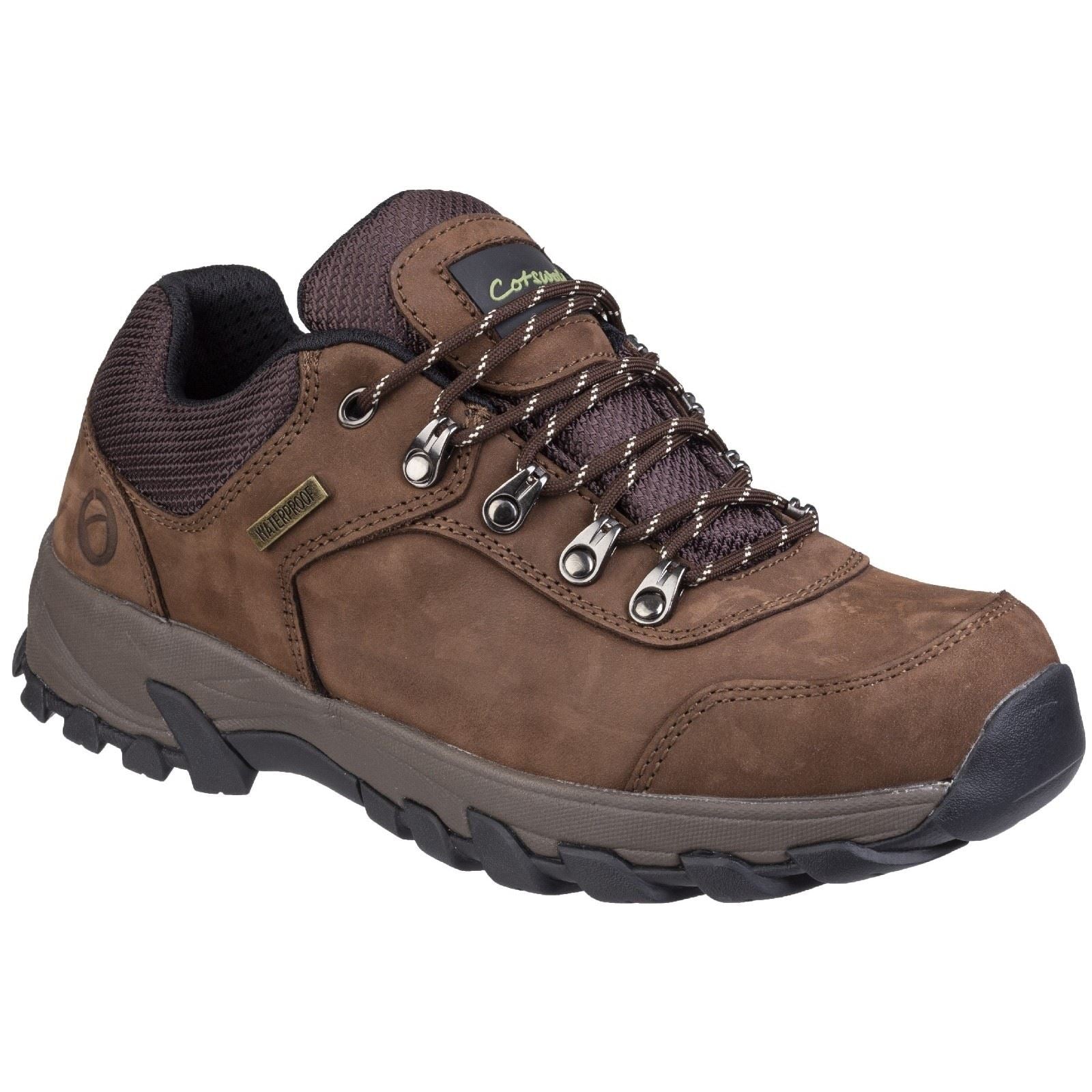 Cotswold Hawling Bottes De Randonnée Marron Pour Homme En Cuir
