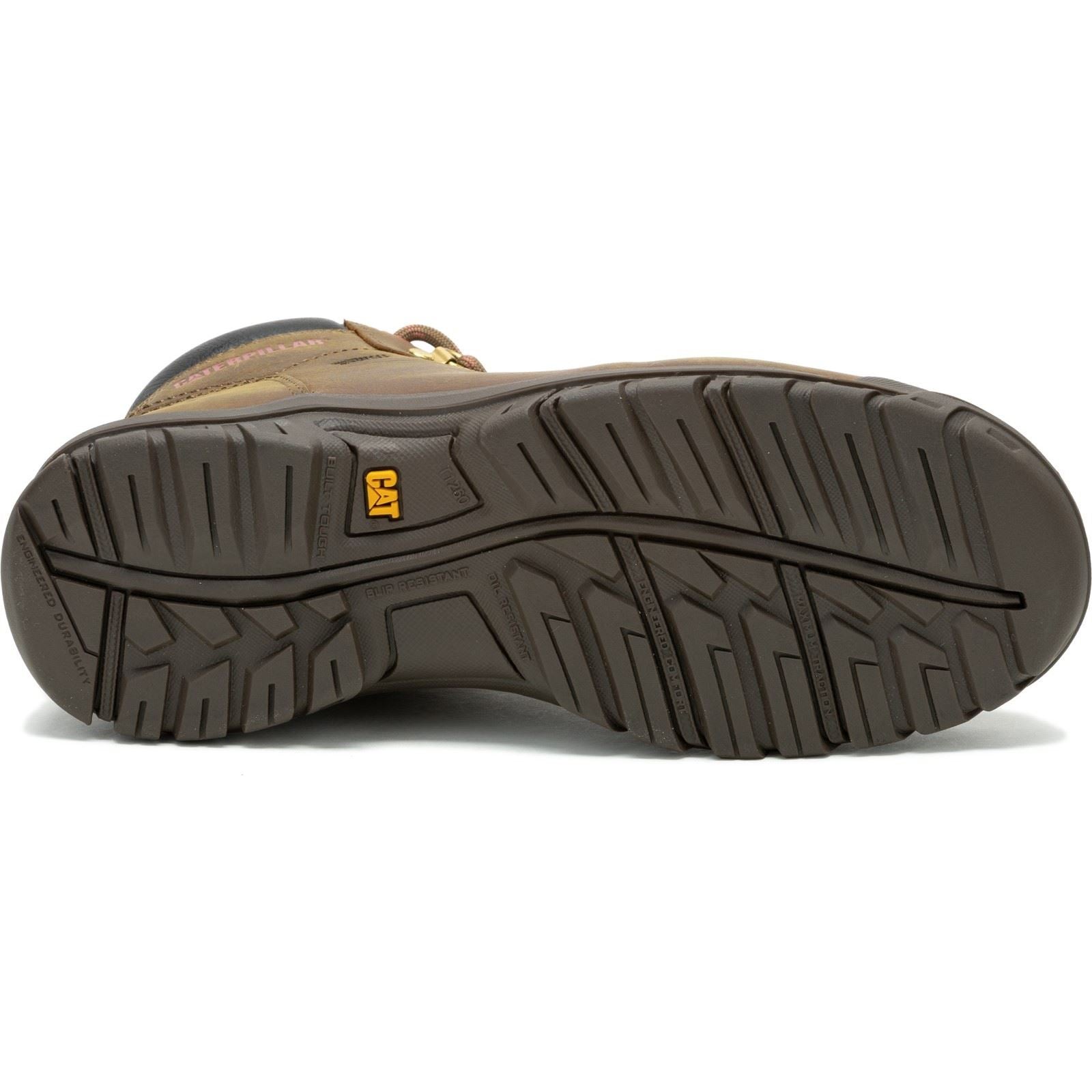 Caterpillar Bottes De Sécurité Pyramidales Pour Femmes Mae En Cuir
