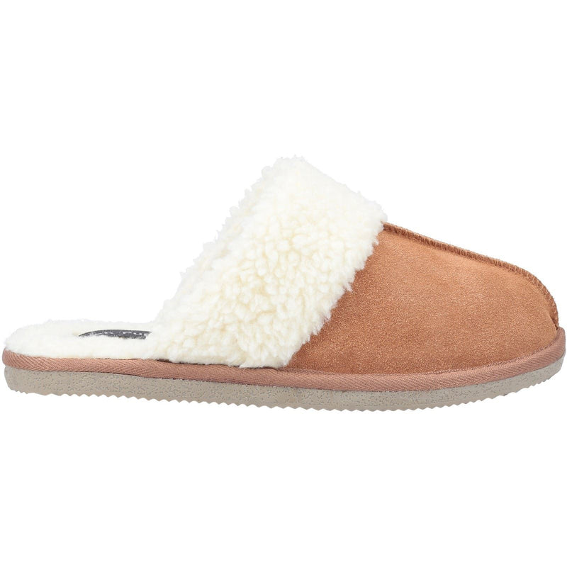 Hush Puppies Arianna Chaussons En Daim Pour Femmes Couleur Beige