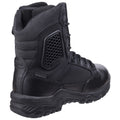 Magnum Bottes De Sécurité En Cuir Noir À Fermeture Éclair Latérale Strike Force 8.0 Wp