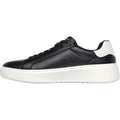 Skechers Court Break Suit Sneaker Baskets Noires Pour Homme En Matière Synthétique