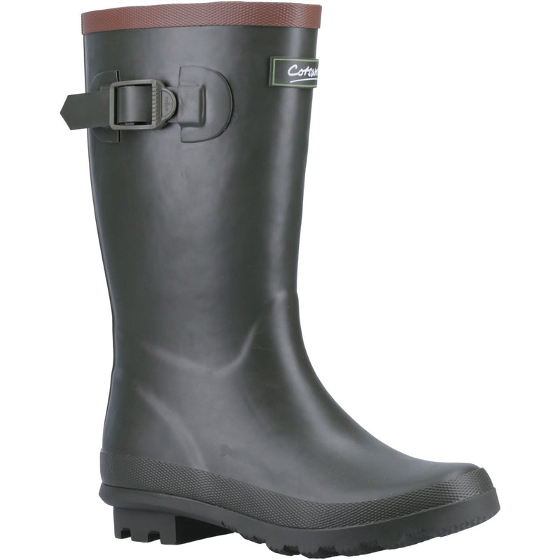 Cotswold Bowldown Bottes En Caoutchouc Vertes Pour Garçons
