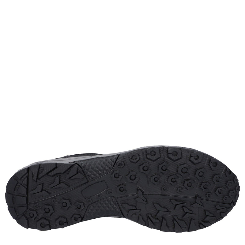 Hi-Tec Saunter WP Chaussures De Randonnée Noires Pour Hommes En Mesh Polyester.