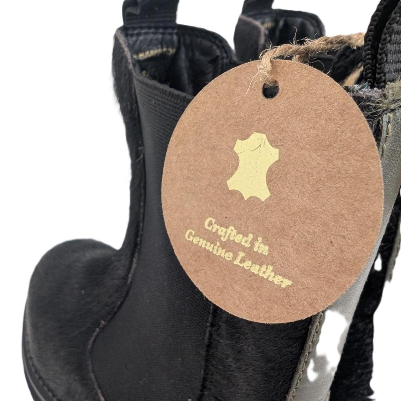 Osprey London The Hampton Chelsea Bottes Noires En Cuir Pour Femmes