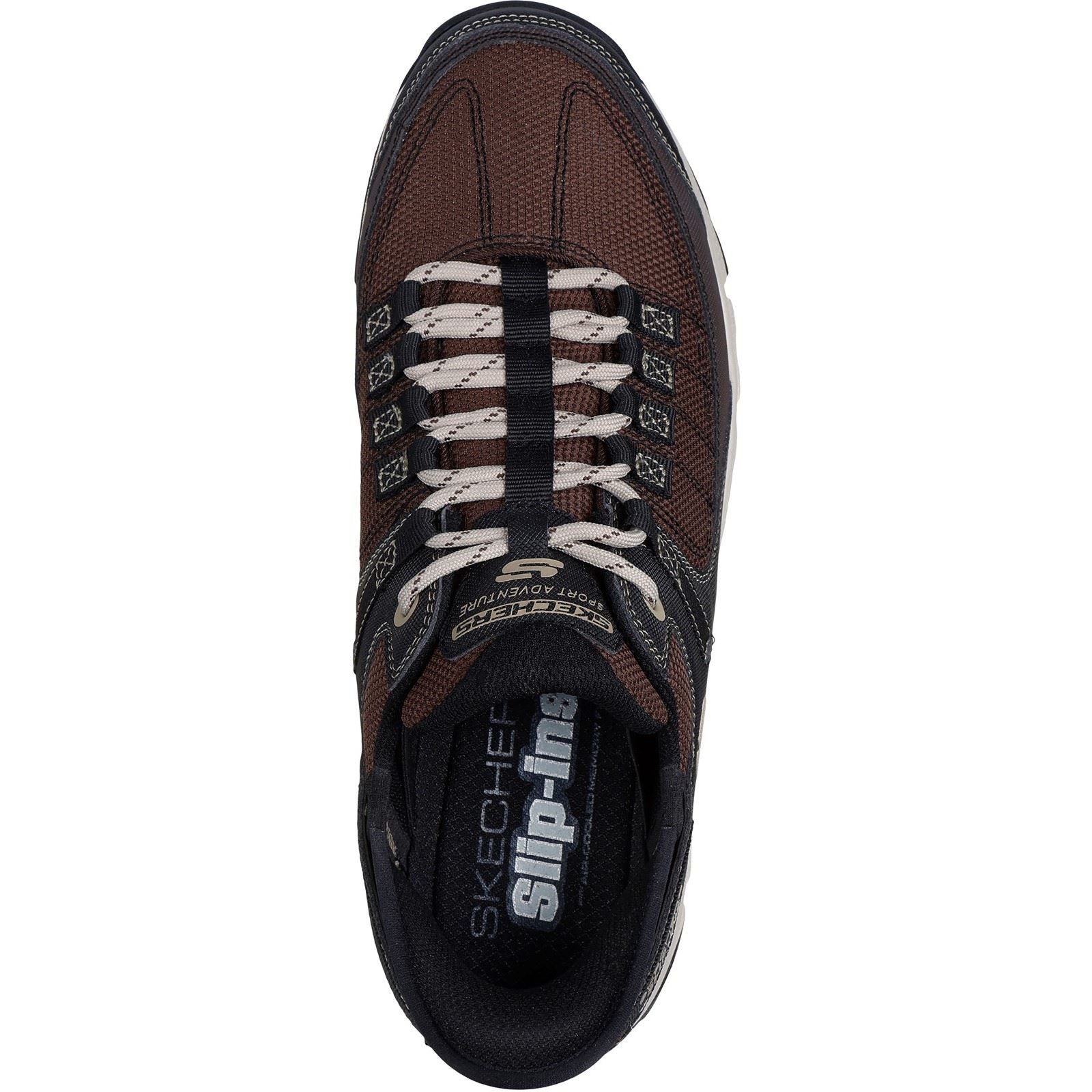 Skechers Summits AT Bottes De Randonnée Synthétiques Pour Hommes Marron/Taupe
