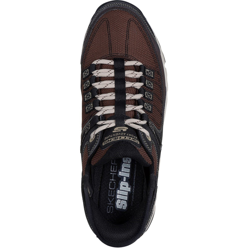 Skechers Summits AT Bottes De Randonnée Synthétiques Pour Hommes Marron/Taupe