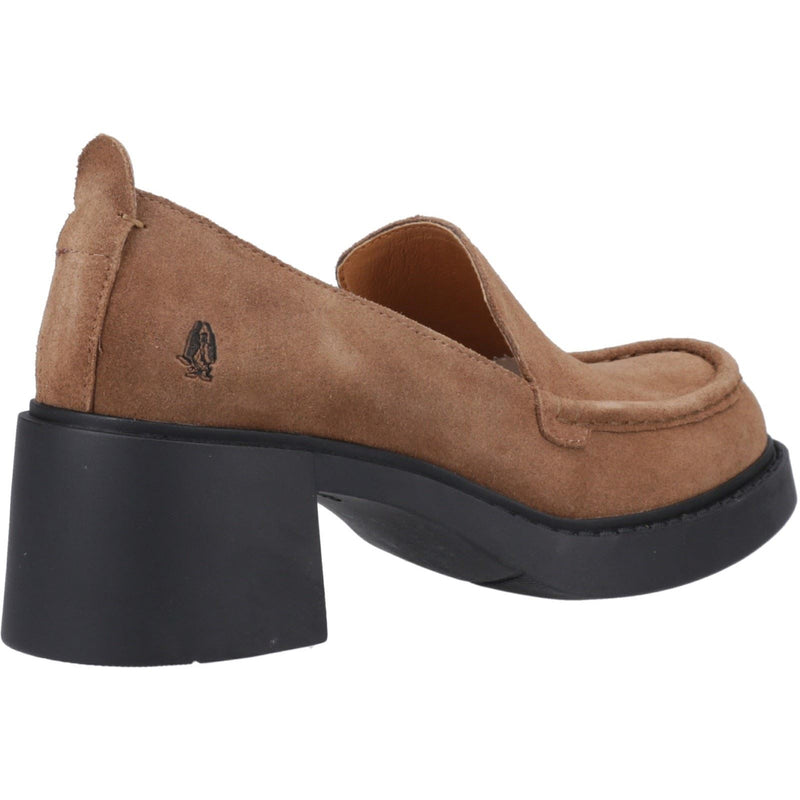 Hush Puppies Adelaide Femmes Suède Mocassins Beige