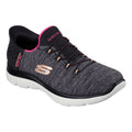 Skechers Summits Dazzling Haze Chaussures De Sport Pour Femmes Noires/Multicolores