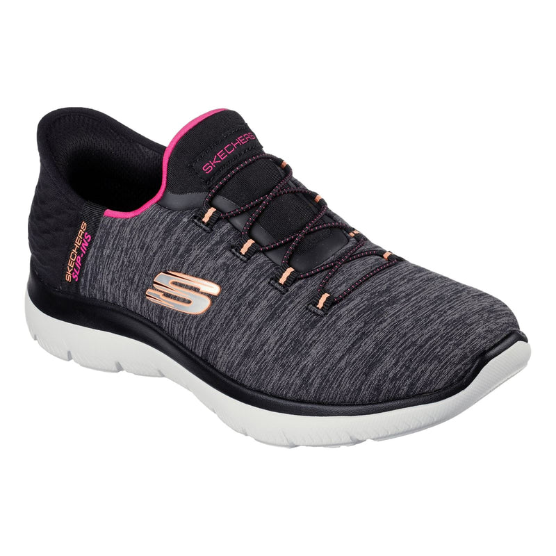 Skechers Summits Dazzling Haze Chaussures De Sport Pour Femmes Noires/Multicolores