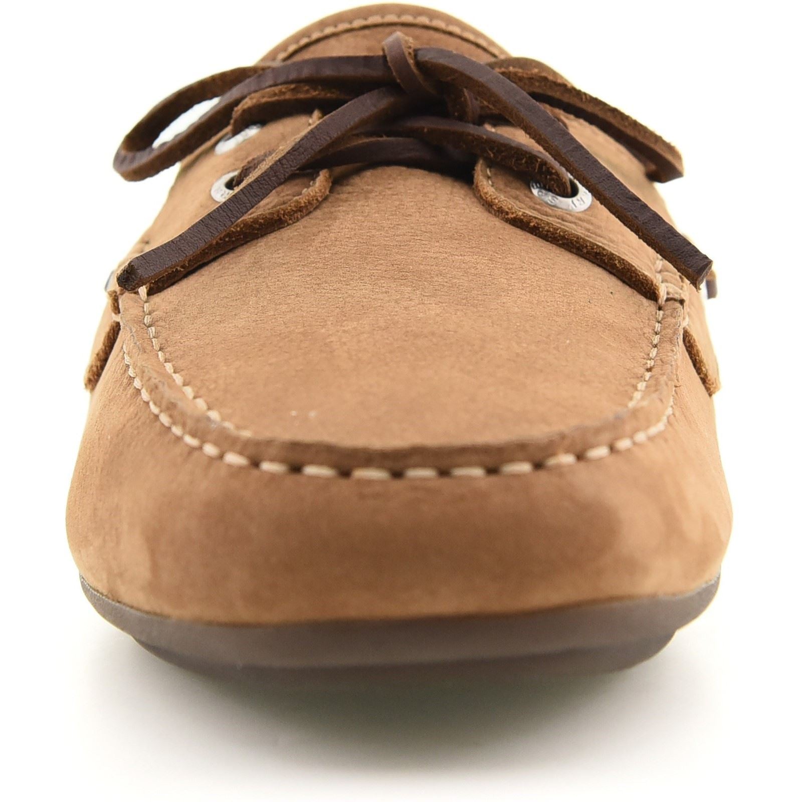 Sperry Orland 2-Eye Driver Chaussures De Bateau En Cuir Pour Hommes Couleur Tan