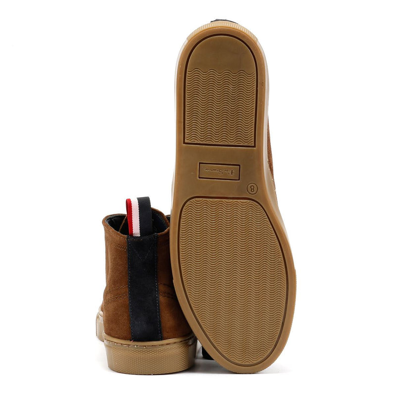 Ben Sherman Parka Bottes Pour Homme En Daim Marron