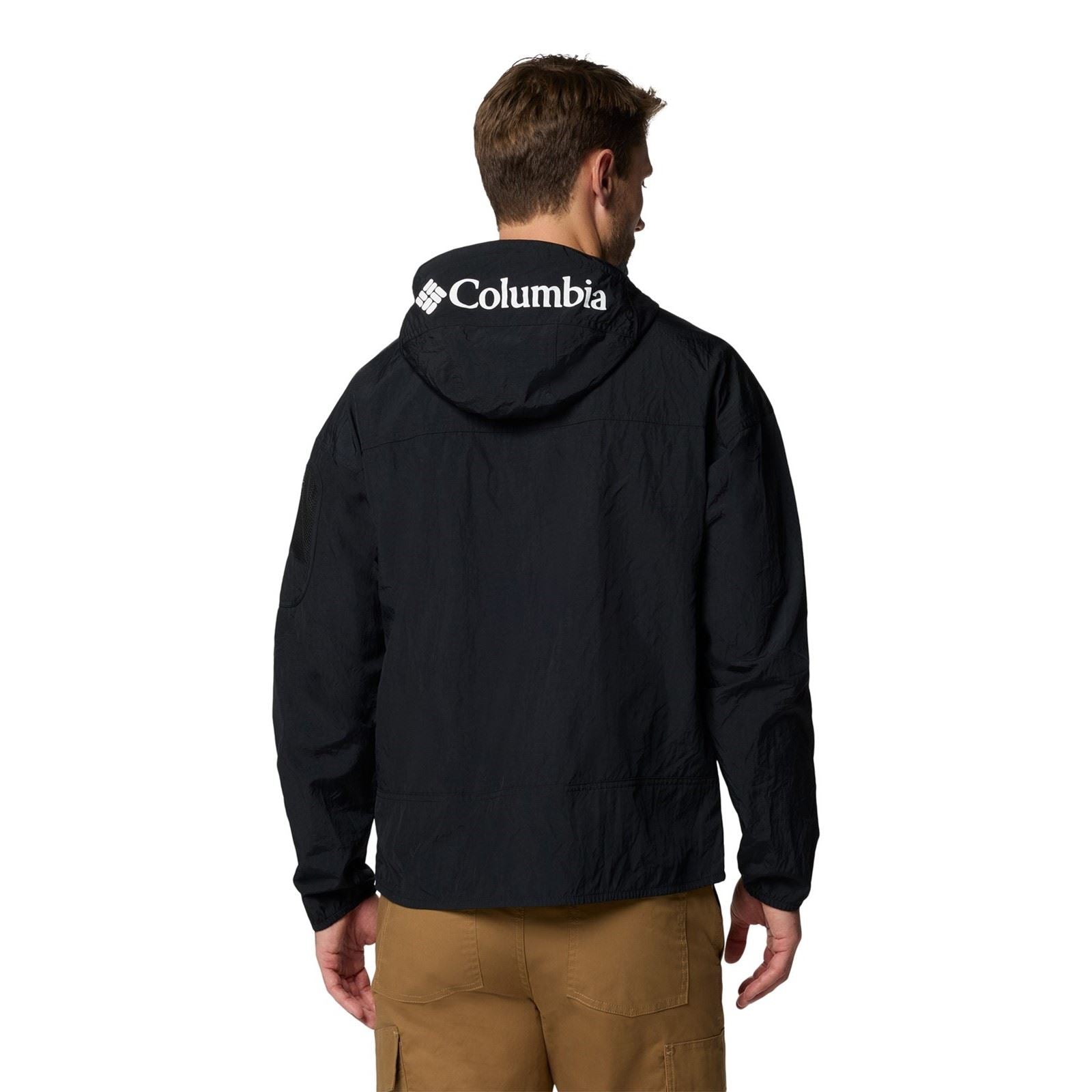 Columbia Challenger II Vestes Coupe-Vent Noires Pour Hommes
