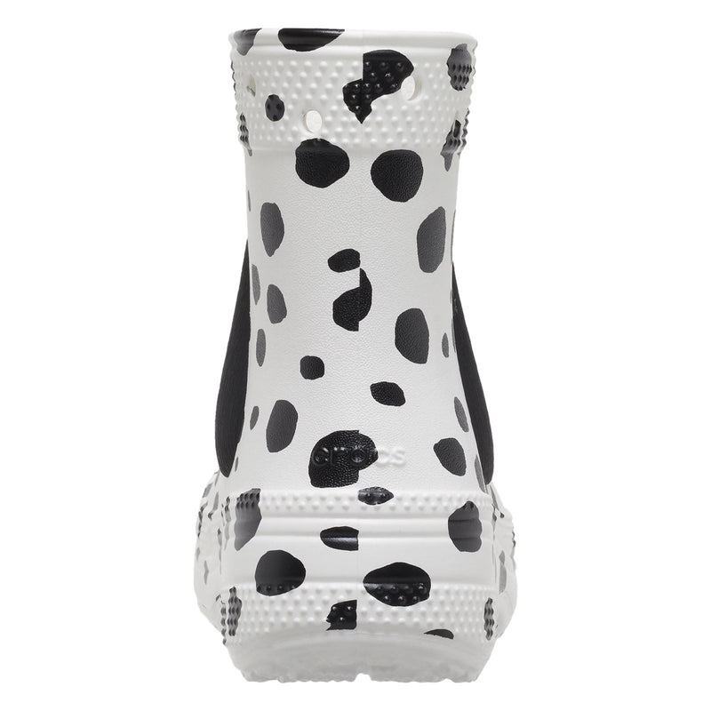 Crocs Classic Dalmatian Eva Bottes De Pluie Blanches Et Noires