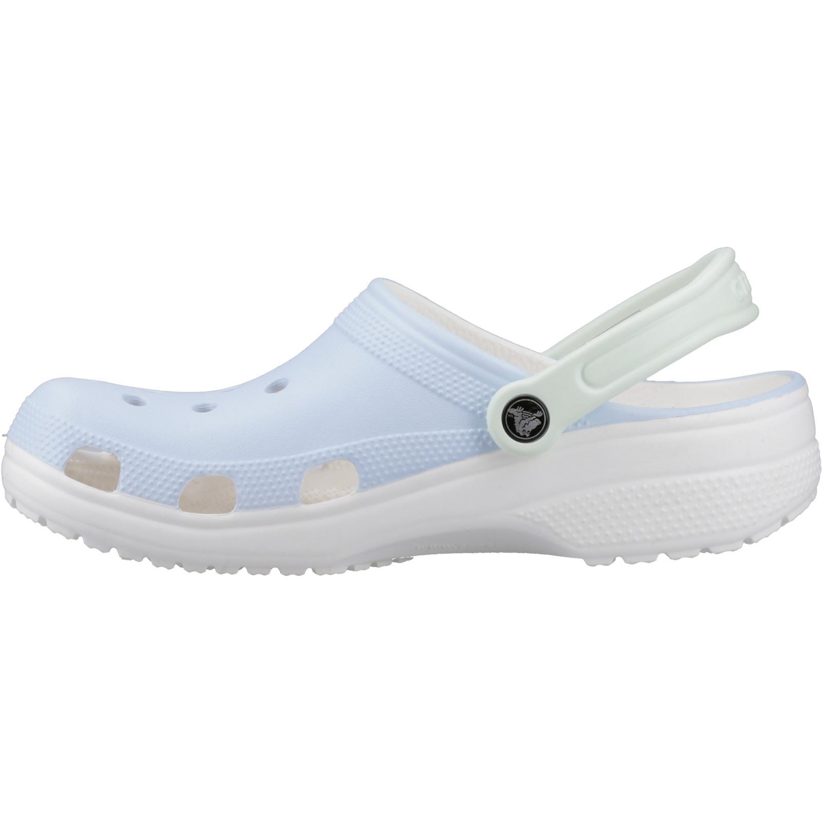 Crocs Classic Retro Sport Sabots En Eva Pour Femmes Bleu Givré