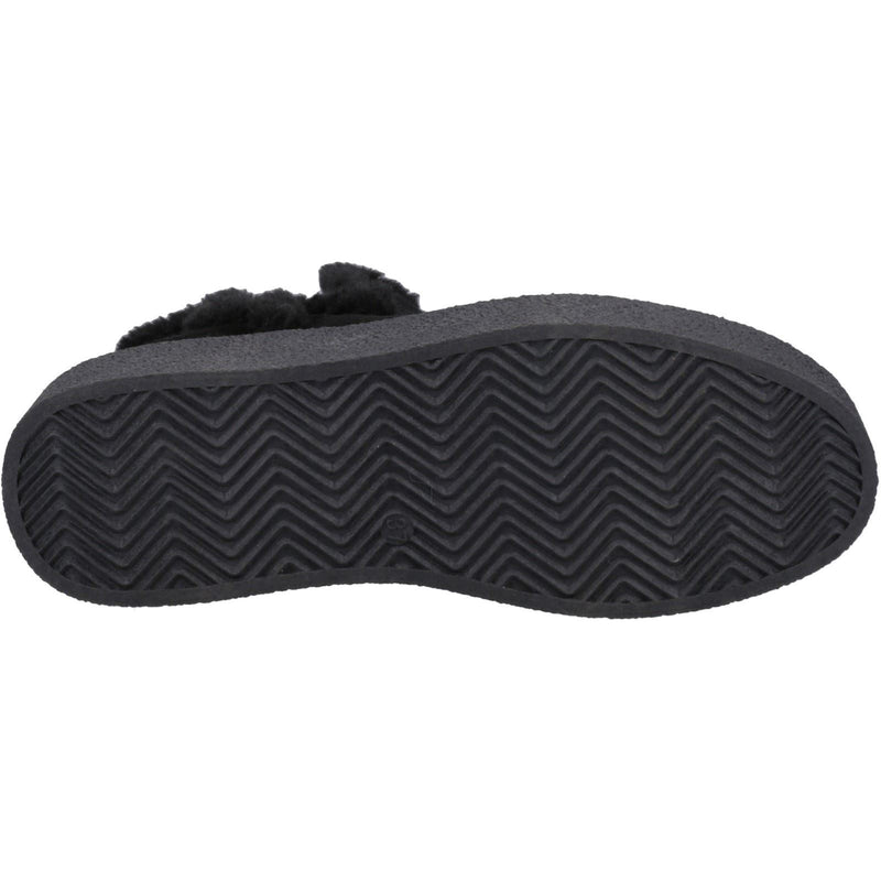 Hush Puppies Bella Bottines Chelsea Plates Pour Femmes En Daim Noir