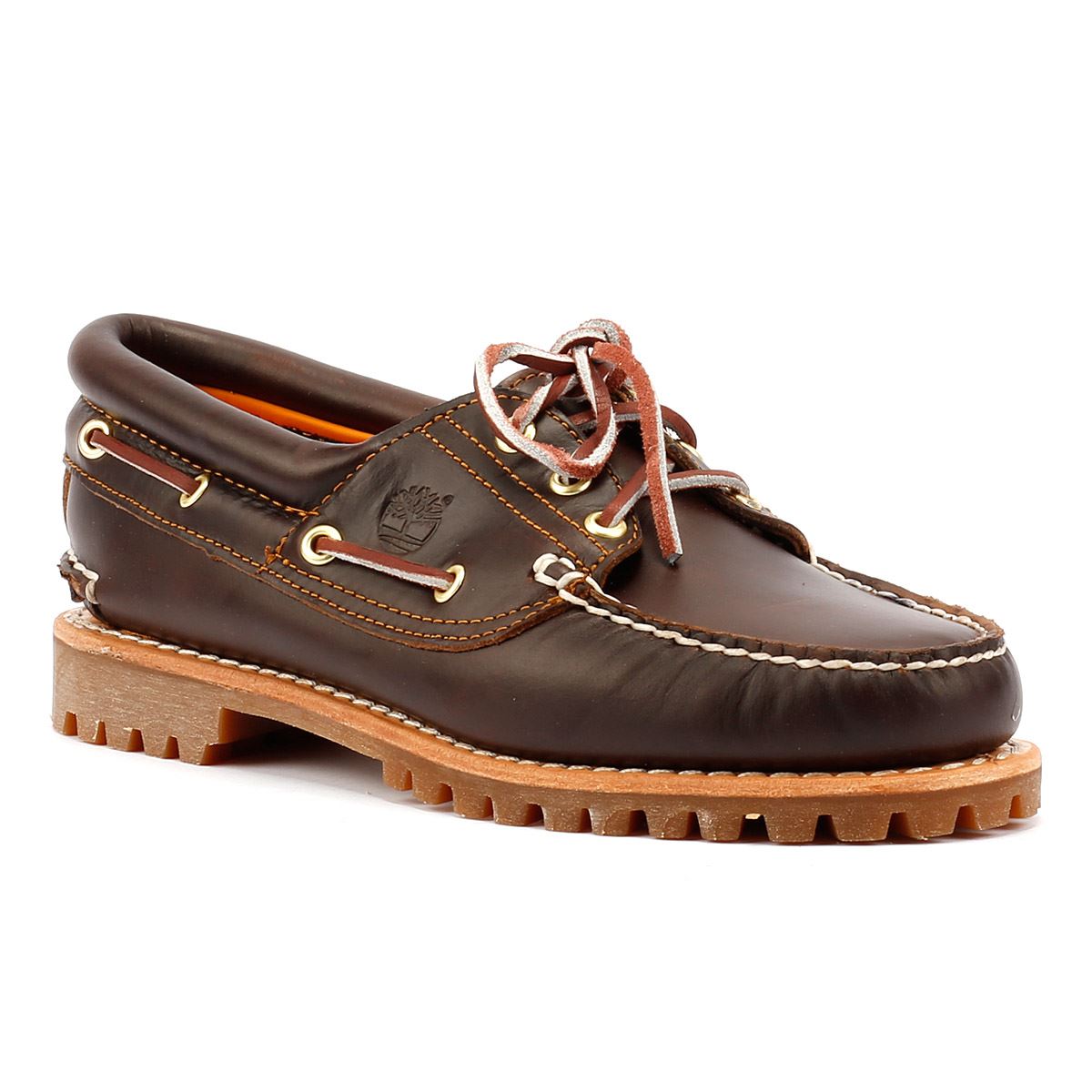 Timberland Noreen 3 Eye Chaussures En Cuir Pour Femmes Marron