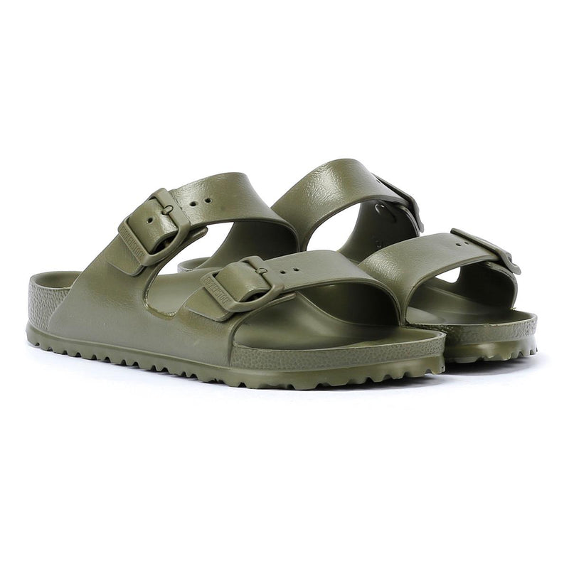Birkenstock Arizona EVA Sandales Étroites Kaki Pour Femmes