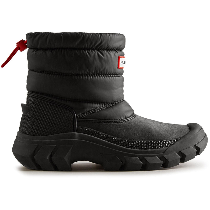 Hunter Intrepid Bottes En Caoutchouc Noir Pour Femme En Nylon