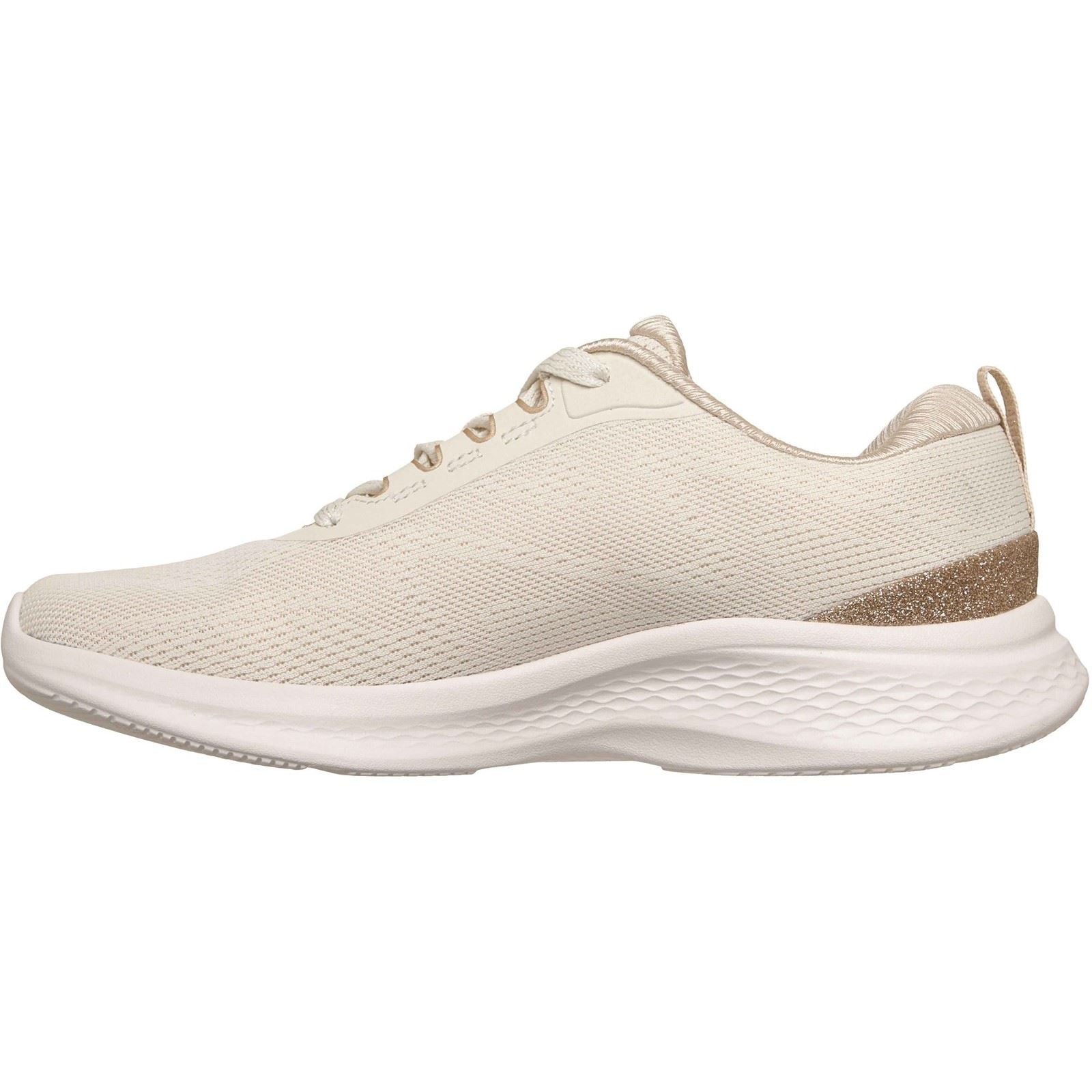 Skechers Skech-Lite Pro 2.0 Baskets En Polyester Pour Femmes En Naturel/Or