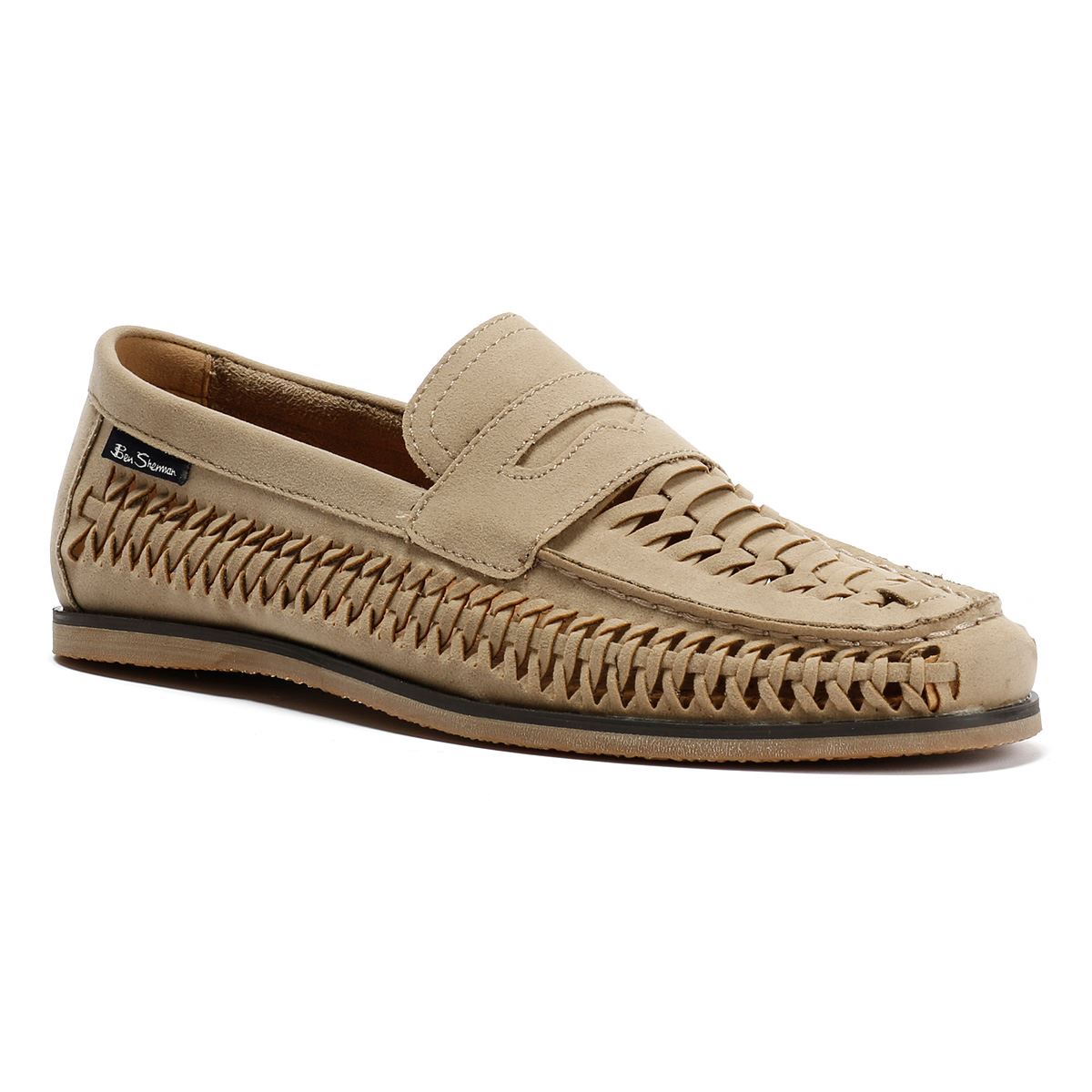 Ben Sherman Miami Mocassins Gris Pour Hommes