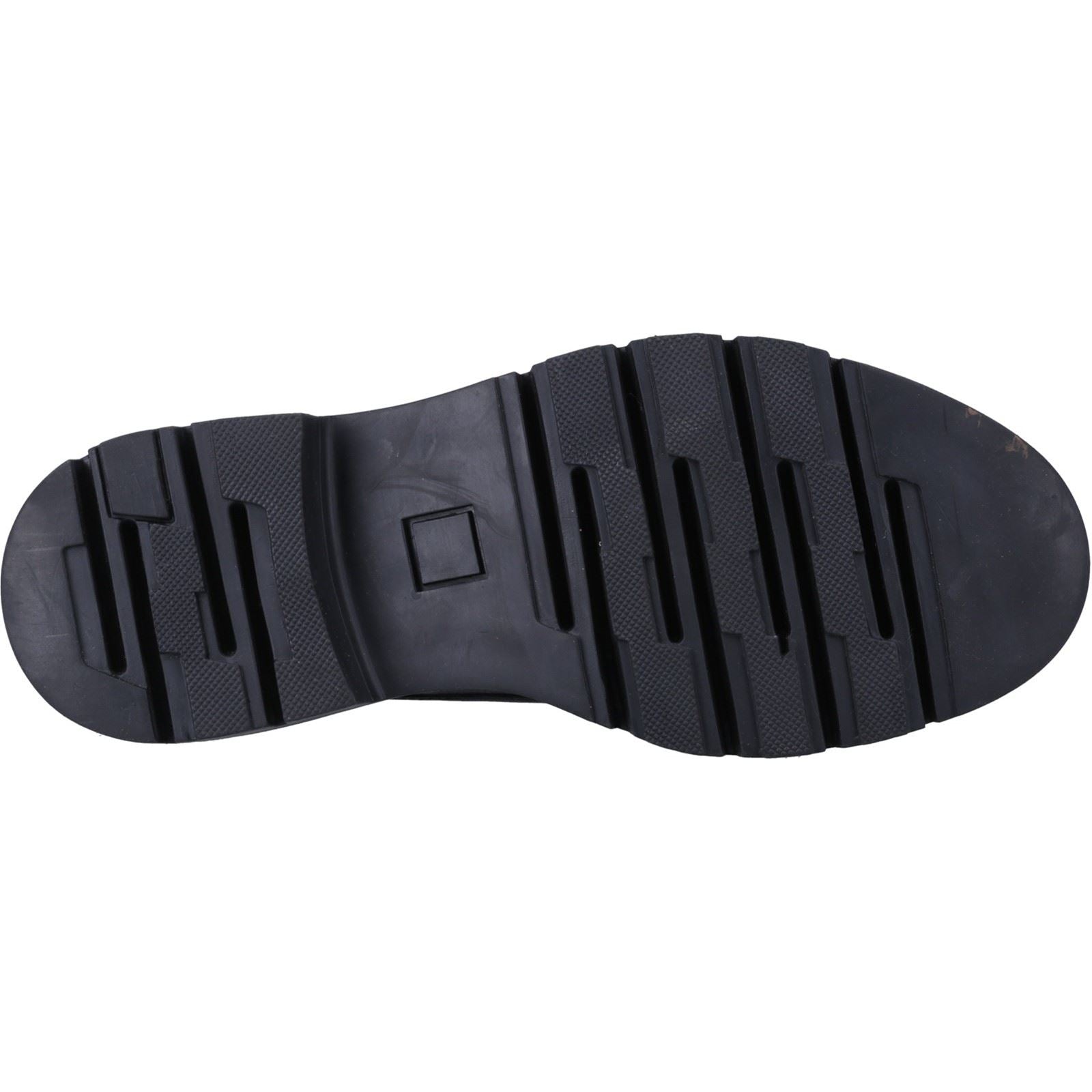 Hush Puppies Reece Mocassins Noirs En Cuir Pour Femmes