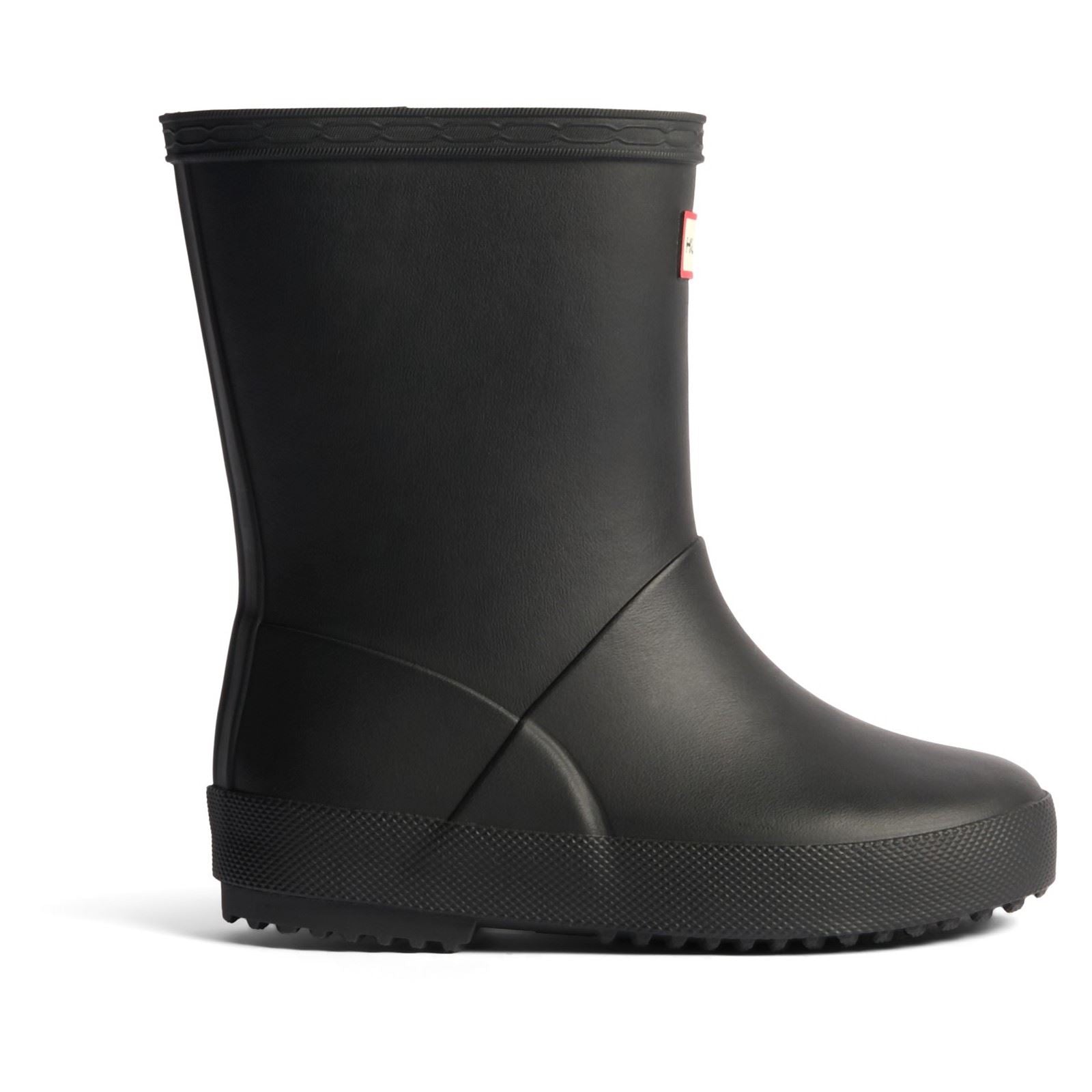 Hunter Kids First Insulated Bottes En Caoutchouc Noires Unisexes Pour Enfants