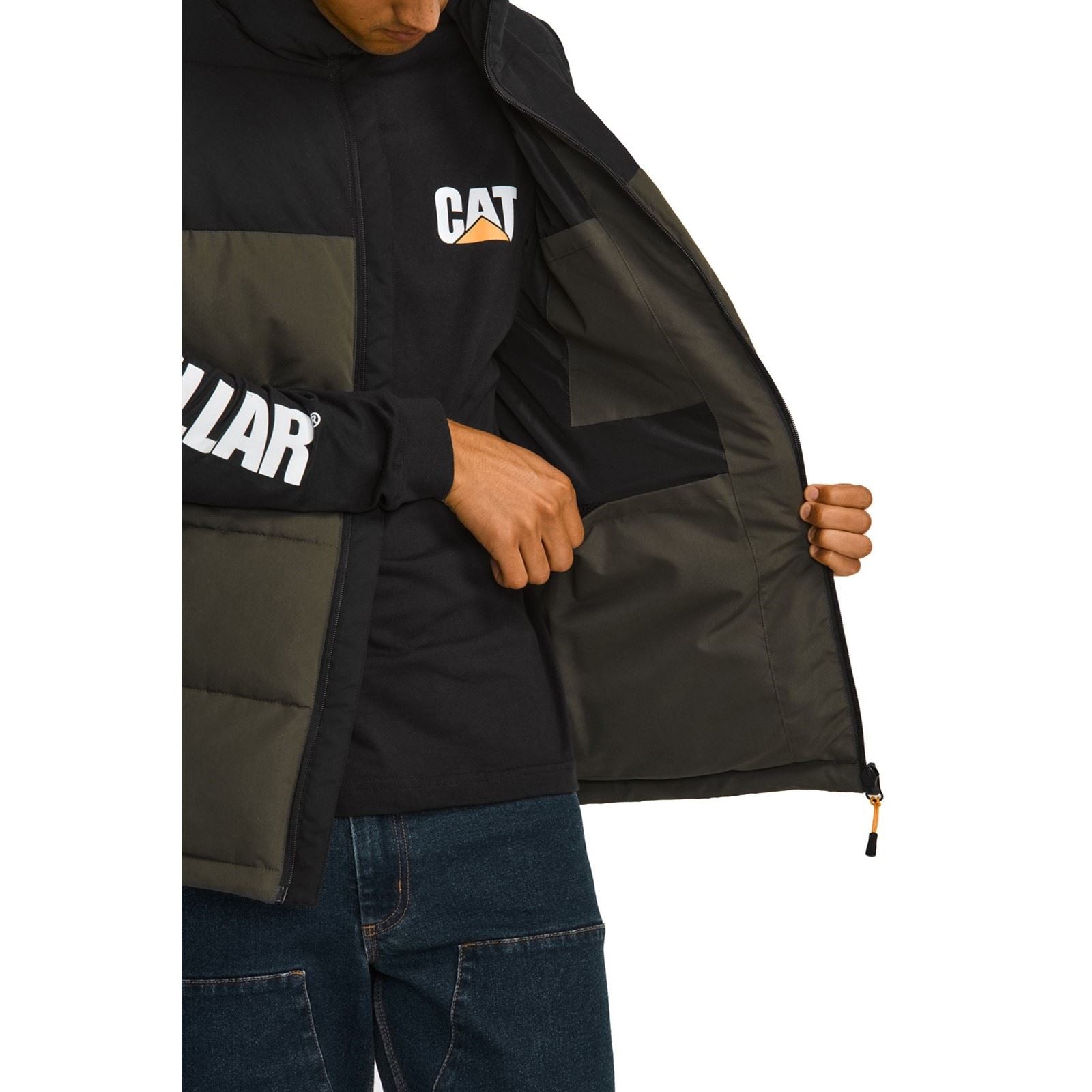 Caterpillar Arctic Zone Gilets Verts Pour Hommes