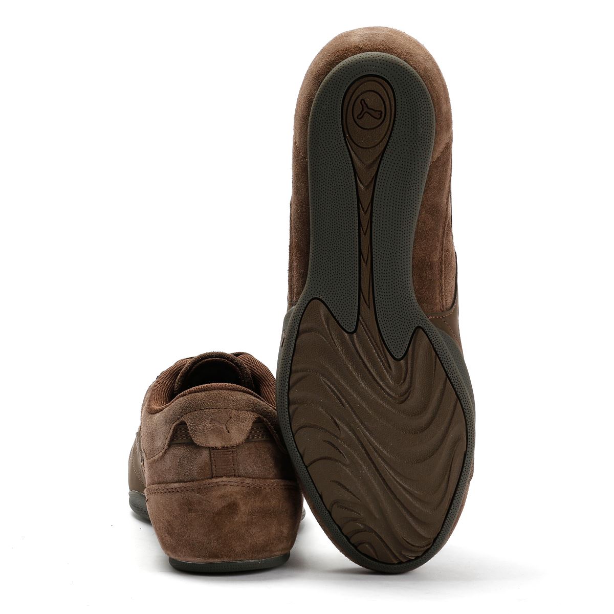 Puma Bella Mina Baskets Brunes Pour Femmes Suede