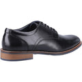 Hush Puppies Damien Lace Up Chaussures En Cuir Noir À Lacets Pour Hommes