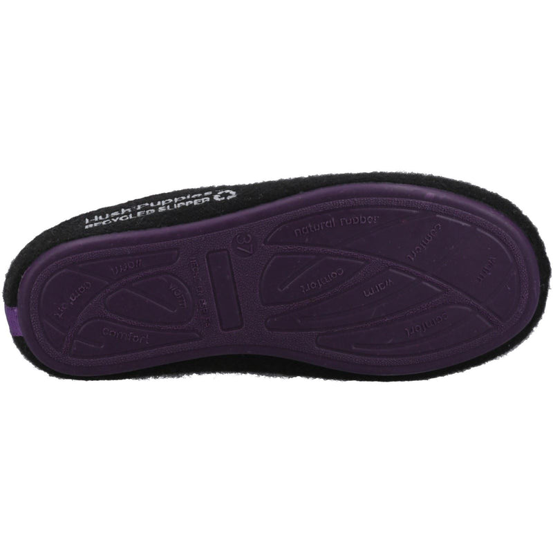 Hush Puppies The Good Chaussons Noirs Pour Femmes