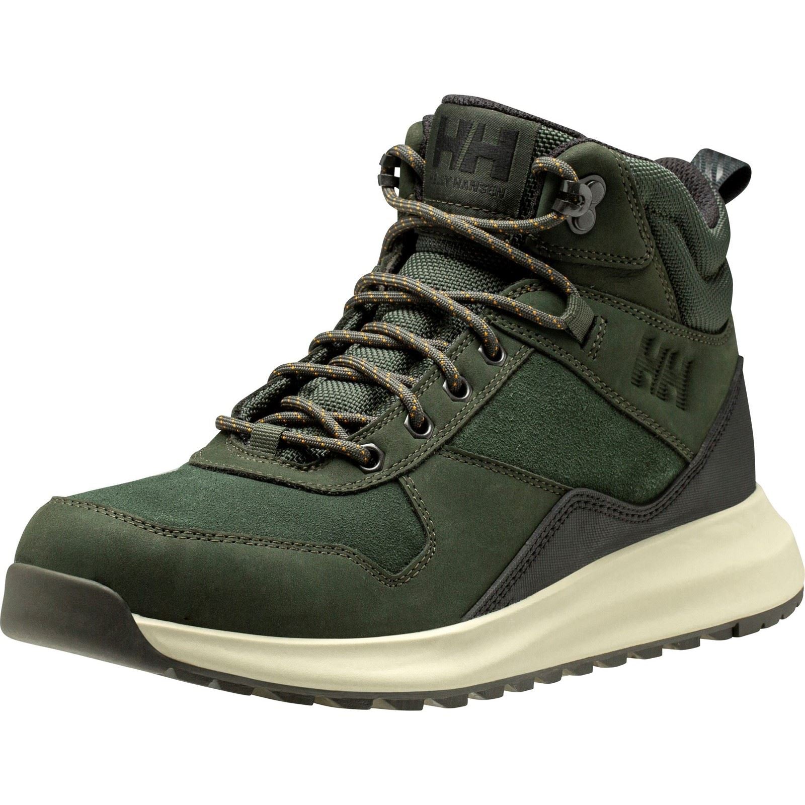 Helly Hansen Sport Corru Bottes Utilitaires En Cuir Pour Hommes En Noir Beluga
