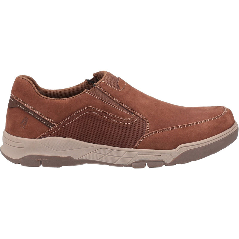 Hush Puppies Fletcher Mocassins En Cuir Pour Hommes Couleur Beige