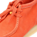Clarks Originals Wallabee Bottes Orange Pour Femmes En Daim