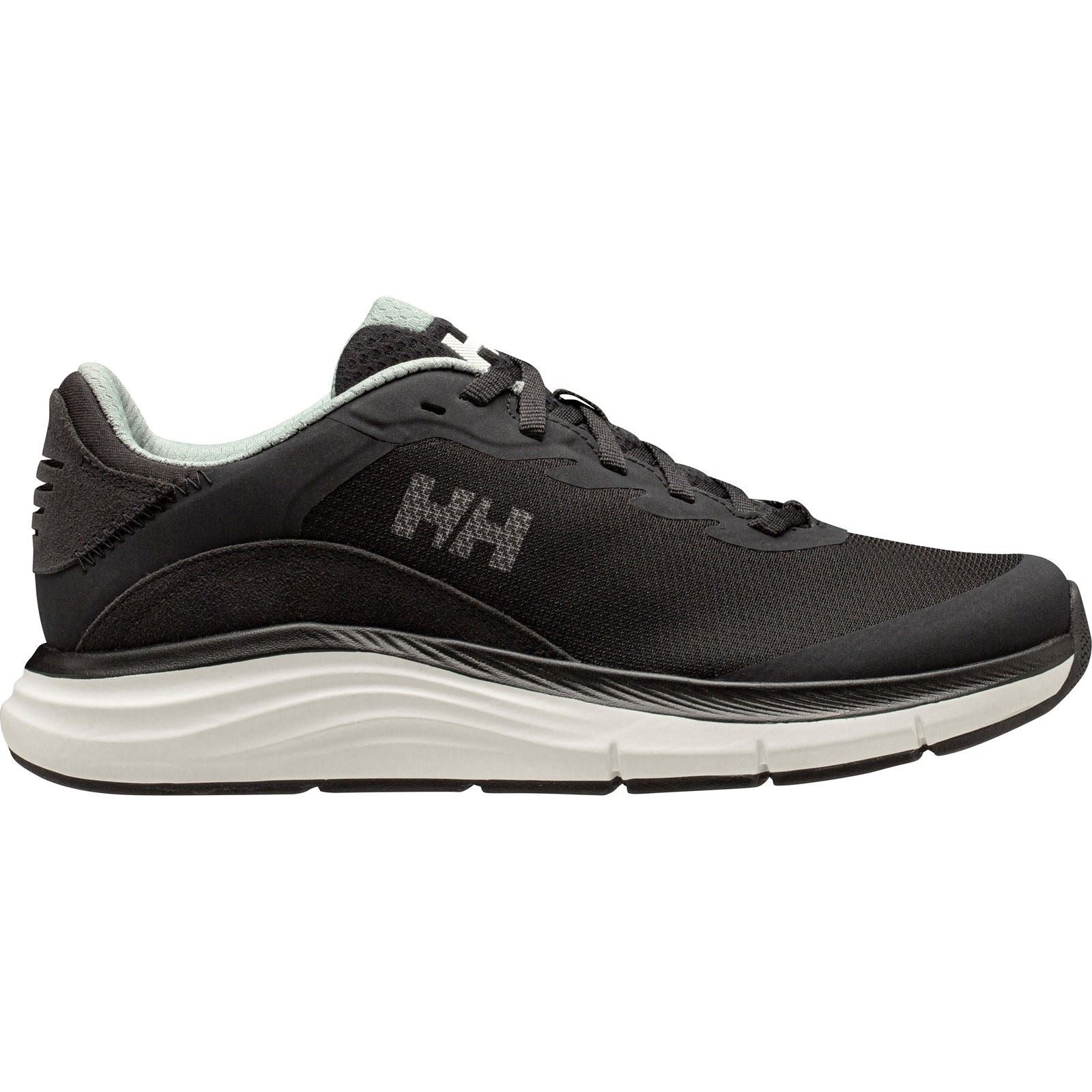 Helly Hansen Sport MARINE Baskets En Coton Pour Femmes Noires/Brume Verte