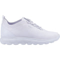 Geox D Spherica A Baskets Blanches En Cuir Pour Femmes