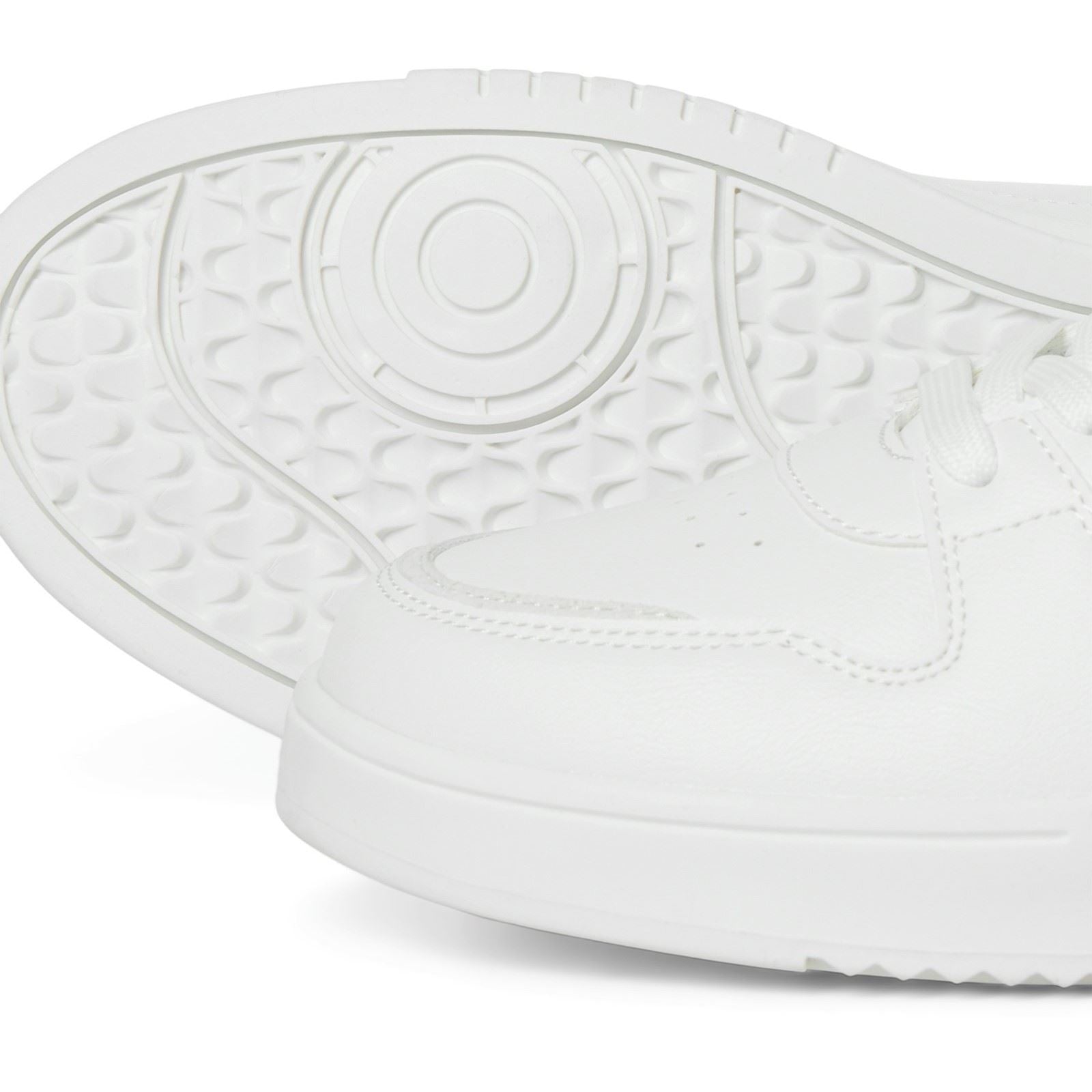 Jack & Jones Ealing Chaussures De Sport Pour Hommes En Polyuréthane Blanc Argenté