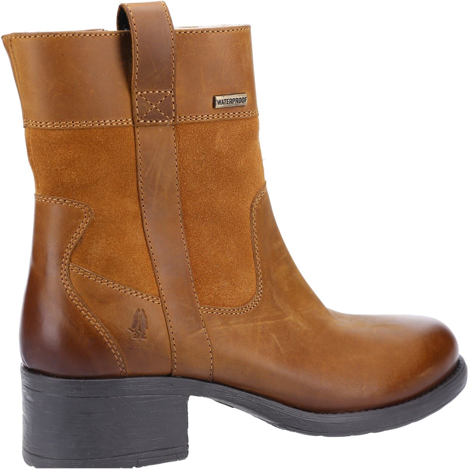 Hush Puppies Saskia Bottes En Daim Pour Femme En Couleur Beige