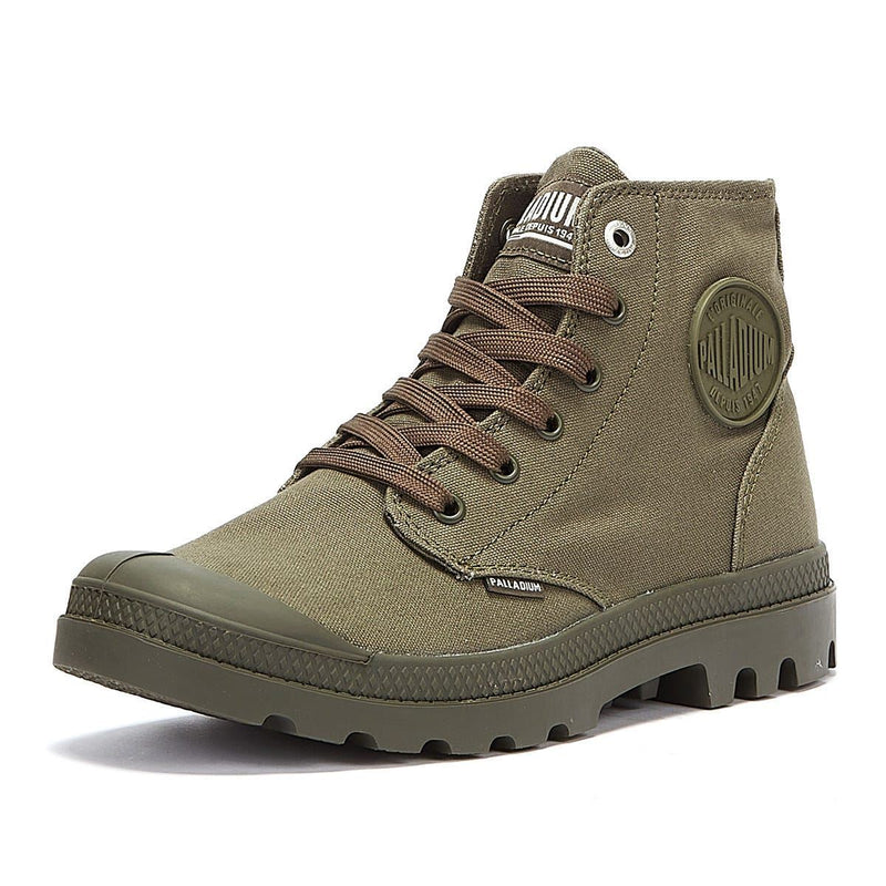 Palladium Bottes Pampa Hi Mono Chrome Vertes