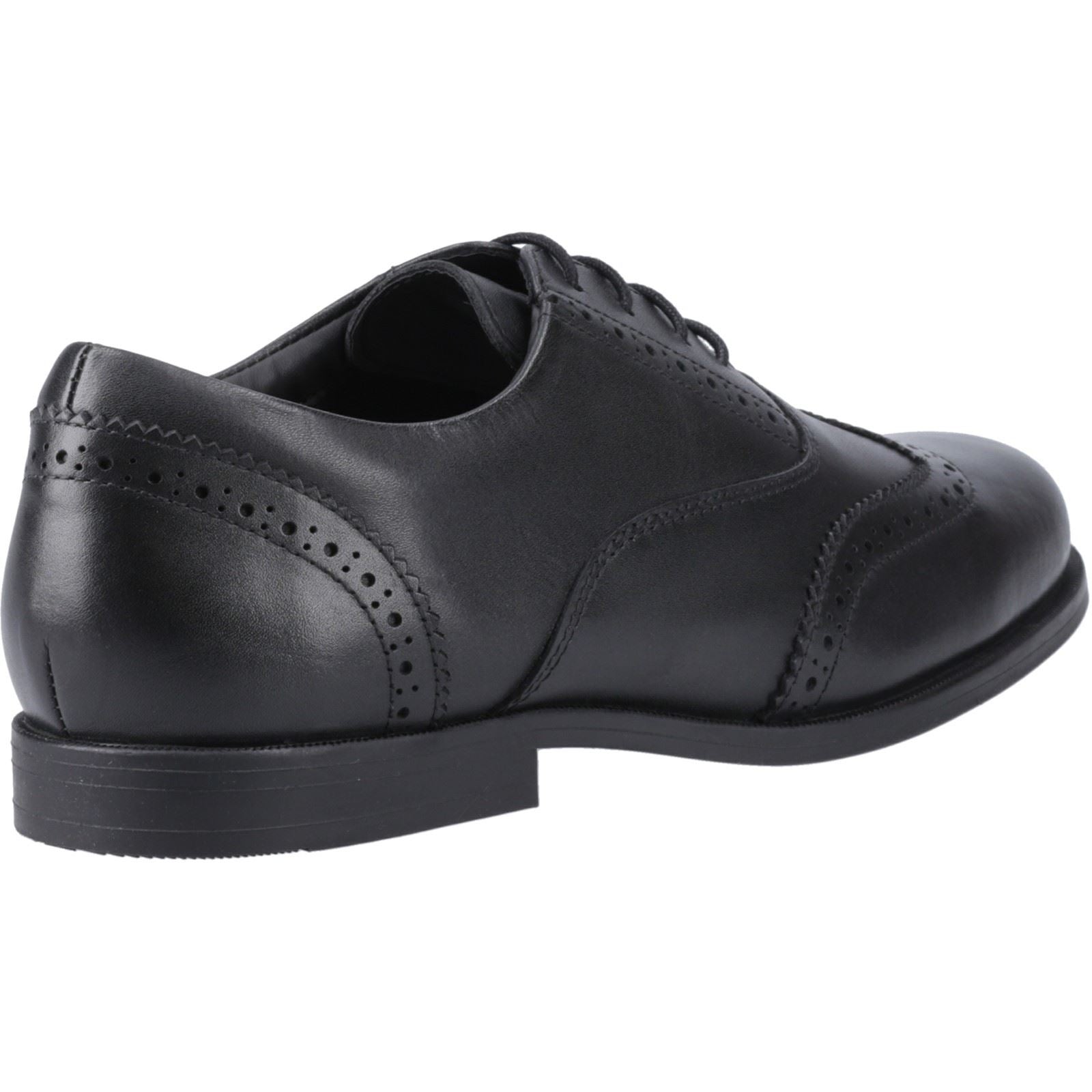 Pod Lee Chaussures Plates Noires Pour Filles En Cuir