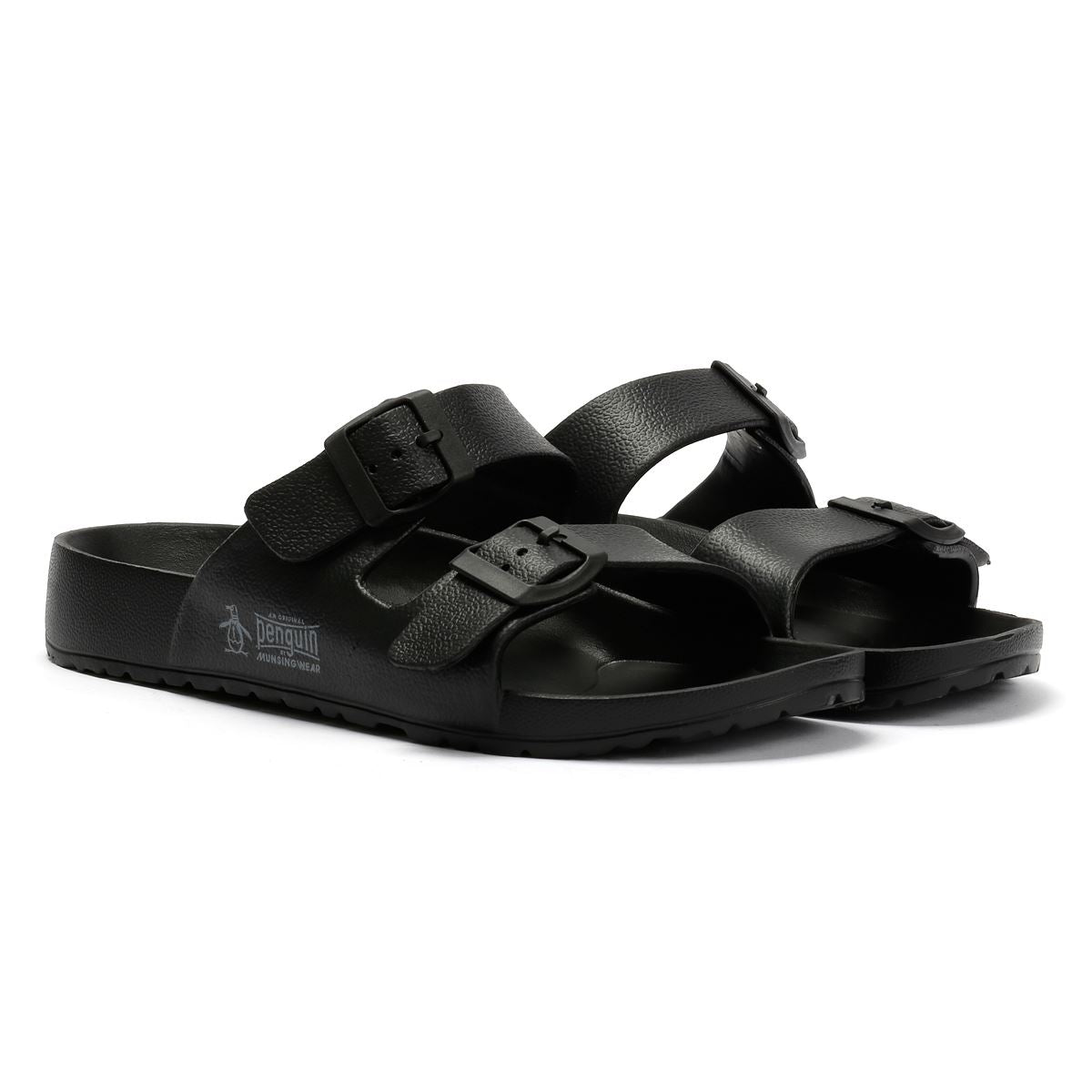 Penguin Eden Sandales Noires Pour Hommes