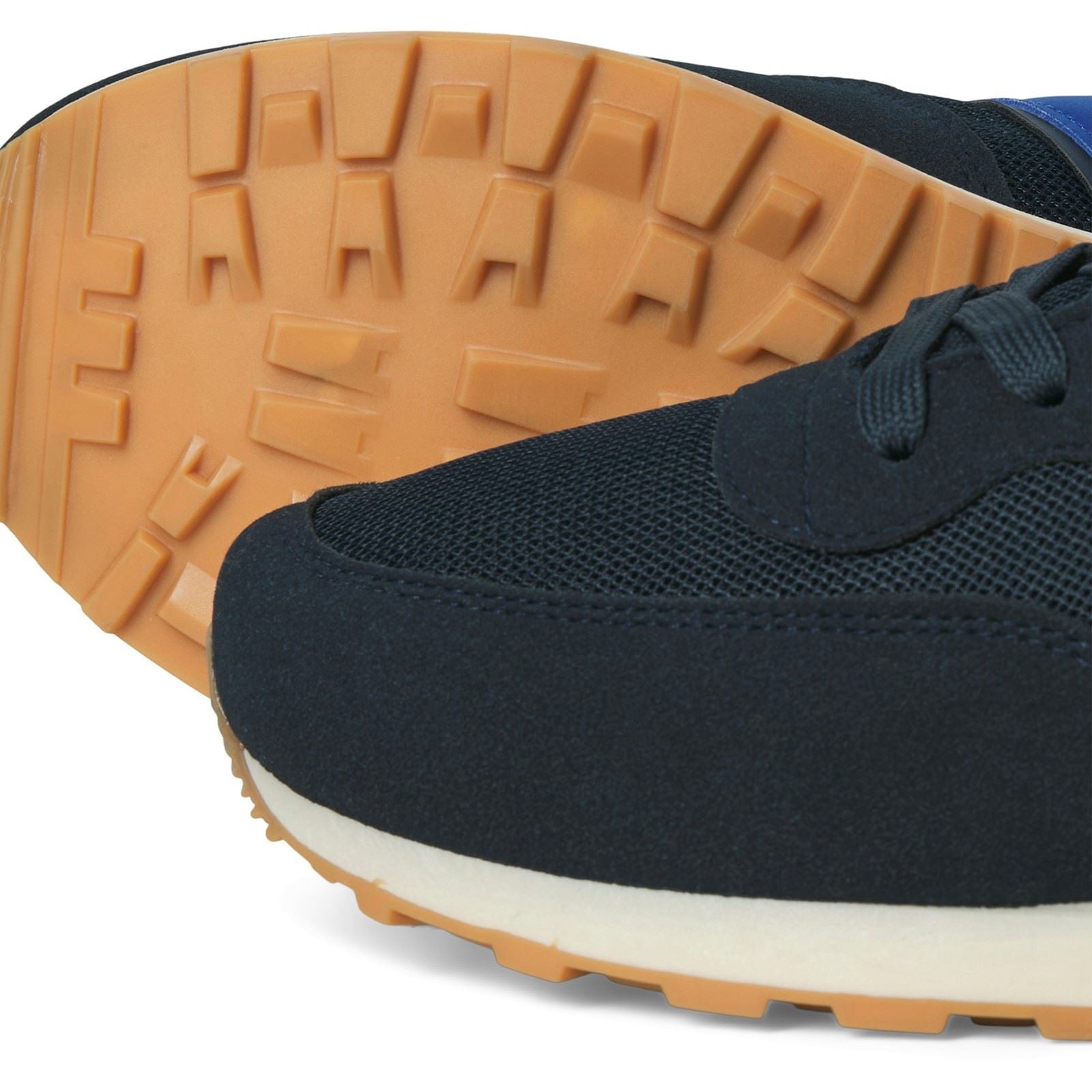 Jack & Jones Spirit Runner Baskets Médiévales Pour Hommes En Polyuréthane Bleu