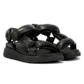 FitFlop Gen-FF Soft Sandales Noires Pour Femmes En Cuir