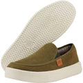 HEYDUDE Sunapee Coastline Mocassins Olive Pour Hommes