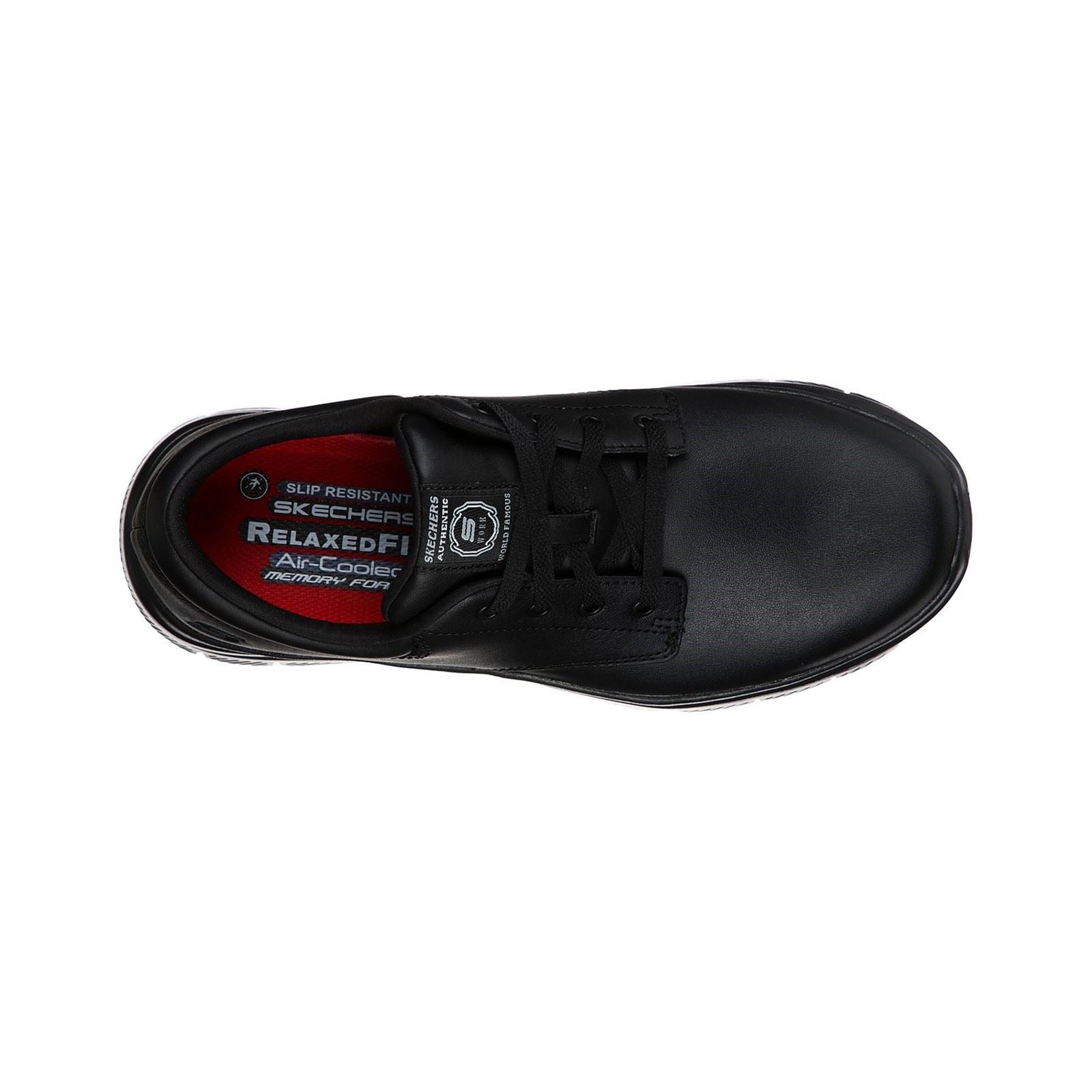 Skechers Workwear Flex Advantage - Fourche Sr Chaussures De Sécurité Noires En Synthétique Pour Hommes