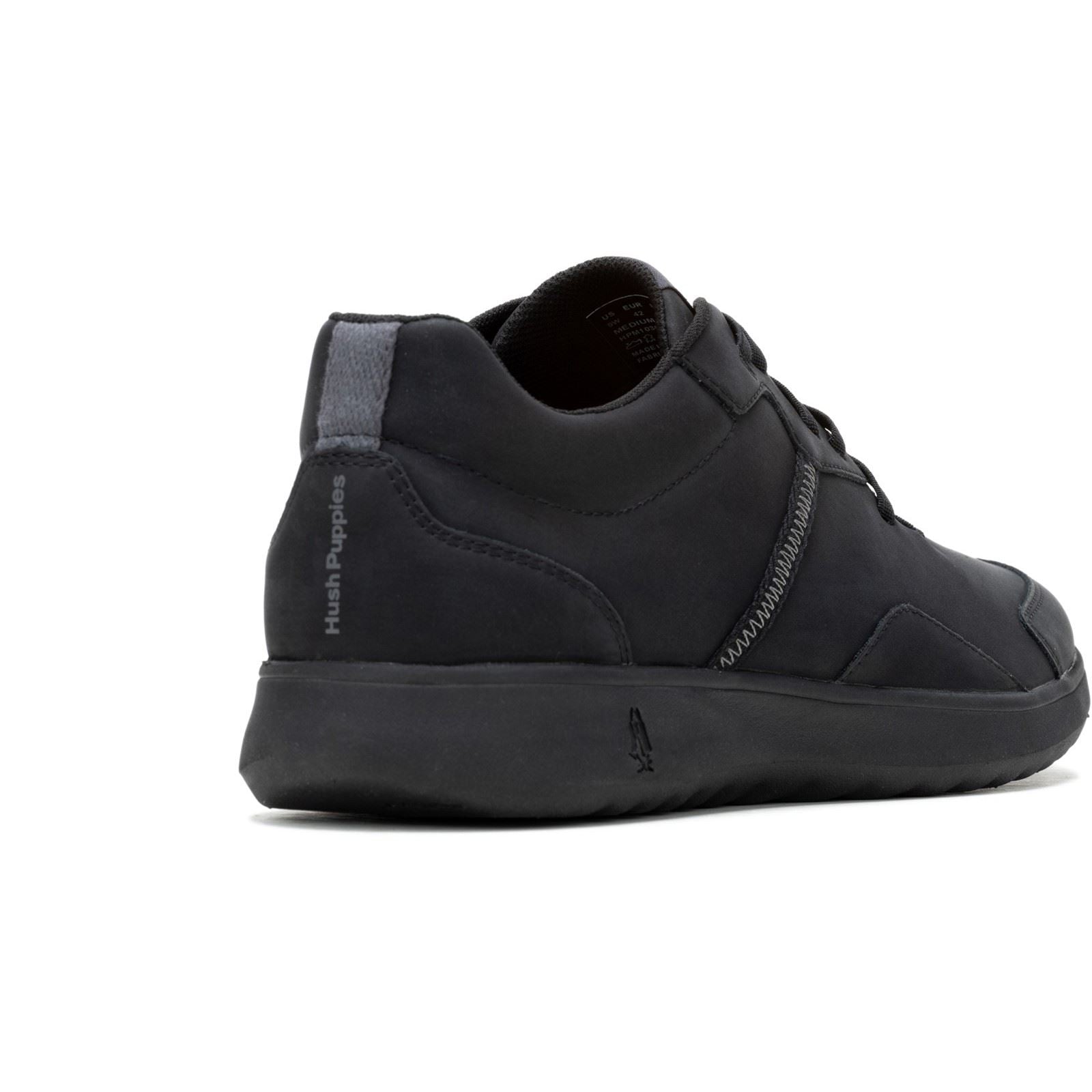 Hush Puppies The Good Baskets Noires En Cuir Pour Hommes