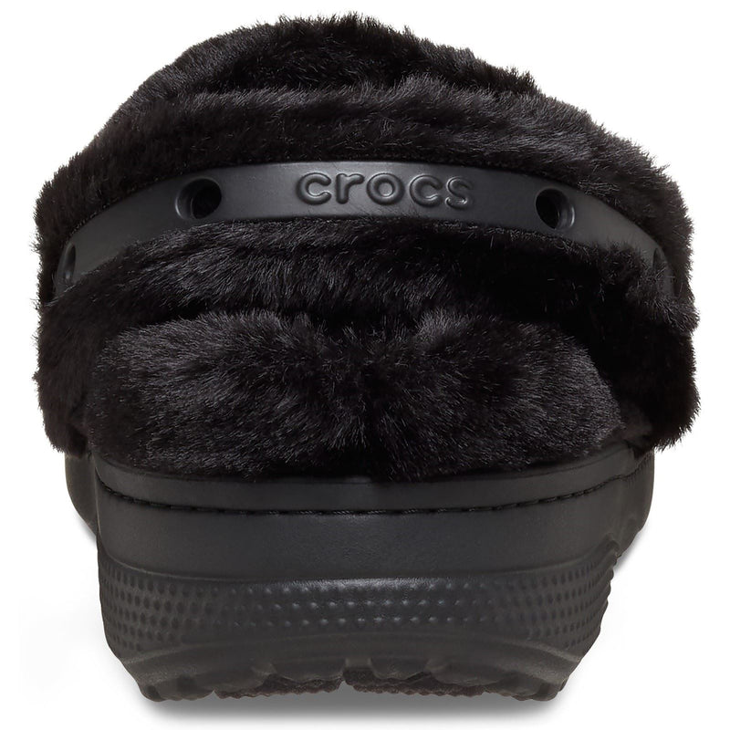 Crocs Classic Unfurgettable Sabots Noirs En Polyester