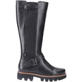 Pod Aleena Bottes Noires Pour Femmes En Simili Cuir